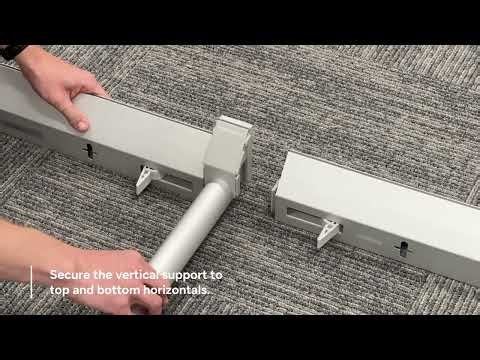 Basic Frame Assembly | Backlit Frame | Looboo Modular Display