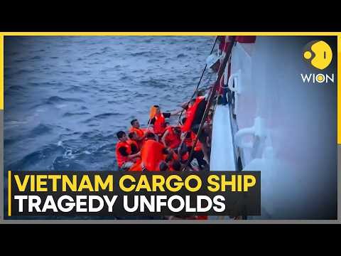 23 Missing After Vietnamese Cargo Ship Sinks in South China Sea | Massive Rescue Ops Underway