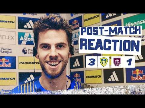 “I’m glad I could score” | Anton Stach | Leeds United 3-1 Burnley