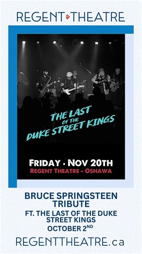 The Last of the Duke Street Kings | Bruce Springsteen & The E Street Band Tribute | Regent Theatre
