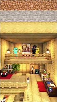 Minecraft Mountain House 🏡 #minecraft #shorts