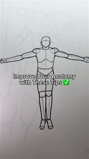 Improve Your Anatomy with These Tips ✅ #howtodraw #tutorial #draw #sketch #art