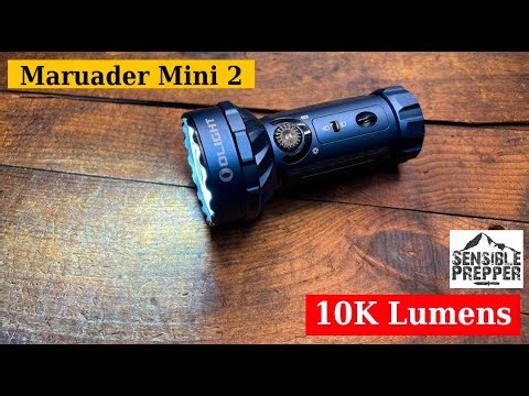 Marauder Mini 2 Flashlight Review : 10K Lumens of Light