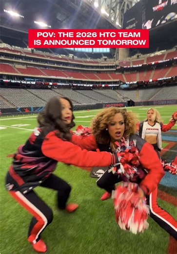 🚨 THIS IS NOT A DRILL 🚨 THE 2026 HTC SQUAD IS ANNOUNCED TOMORROW‼️ #nfl #cheer