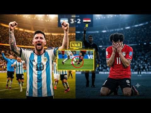 EL PARTIDO MAS POLEMICO DE EL MUNDIA ARGENTINA VS EGIPTO