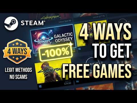 How to Get Free Steam Games, 4 Legit Ways (2026) — Quick & Easy
