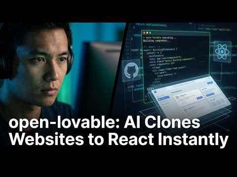 The Secret Behind 20,000 GitHub Stars! open-lovable Deep Dive: How to Use AI to Complete a Proje...