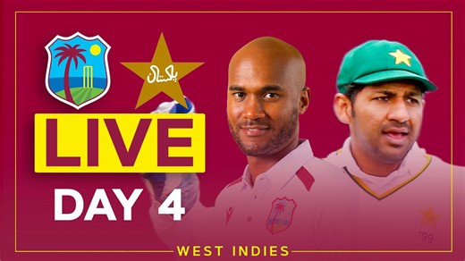 West Indies Select XI v Pakistan | Day 4