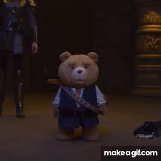 Ted exploding on Make a GIF