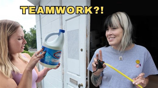 Watch an expert thrifter completely overhaul her entire workspace