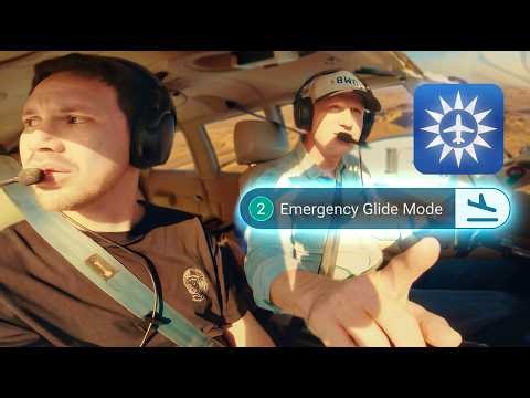 Watch This Before Your Plane’s Engine Fails. ForeFlight EMERGENCY GLIDE MODE Tested
