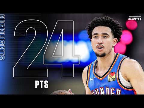 JARED MCCAIN DROPS PLAYOFF CAREER-HIGH 24 PTS IN WCF GAME 3 🔥 | NBA on ESPN