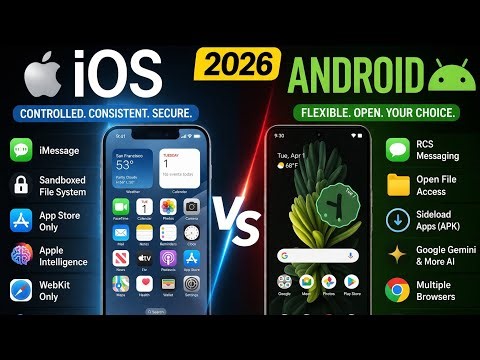 “iOS vs Android (2026) — Which One Should You Choose?”