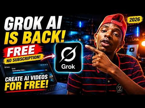 How to Generate AI Videos with Grok for Free | Complete Beginner Tutorial