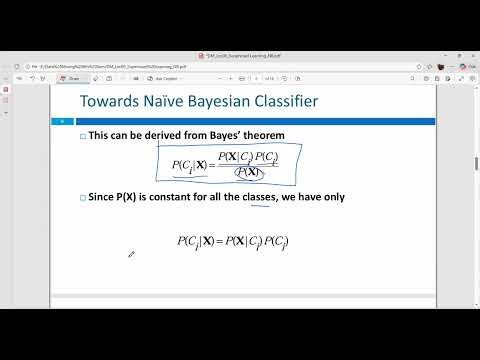 Naive Bayes Algorithm Explained | Data Mining | Supervised ML
