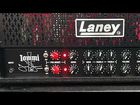 Laney TI100 2026 limited run | Tony Iommi signature amp