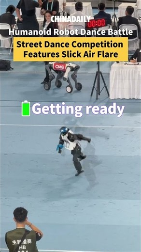 Humanoid Robot Dance Battl