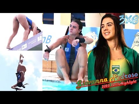 Women's Diving | Giovanna Pedroso | 2025 10m Platform Highlight | #diving #sports