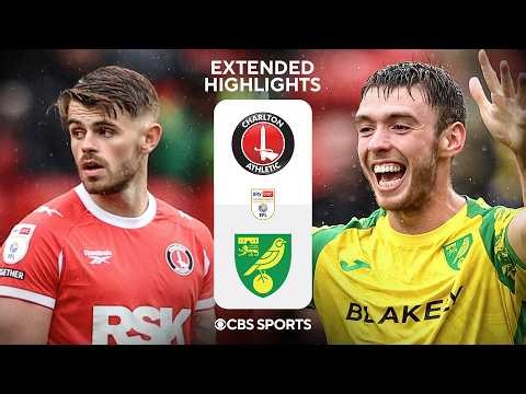 Charlton Athletic vs. Norwich City: Extended Highlights | EFL Championship | CBS Sports
