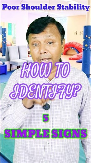 How to Identify Your Child's Poor Shoulder Stability and Core Strength #skills #trending #shorts