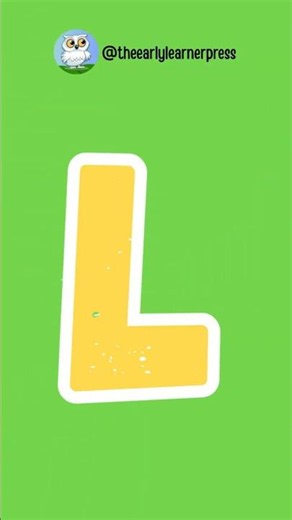 Learn to Trace the Letter L! 🦁 | Phonics for Toddlers #Shorts