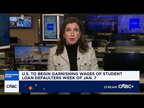 Trump administration to start garnishing wages of student loan defaulters in January