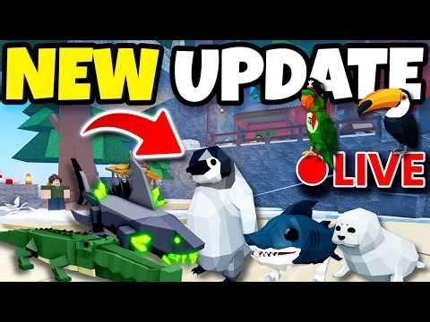 🔴 [LIVE] NEW COMPANIONS UPDATE For FISCH Roblox!