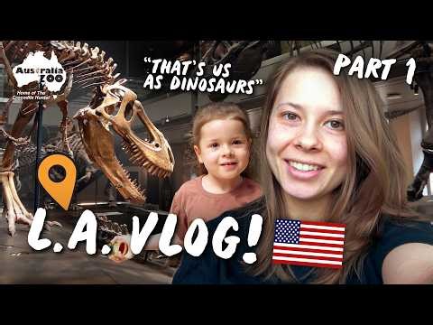 Bindi Irwin & Family Explore LOS ANGELES!