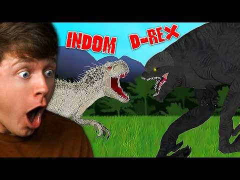 INDOMINUS REX vs DISTORTUS REX the BATTLE! (Reaction)