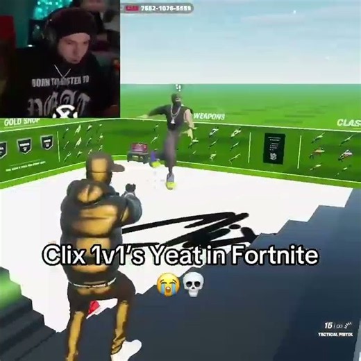 Clix 1v1's Yeat in Fortnite 😭💀