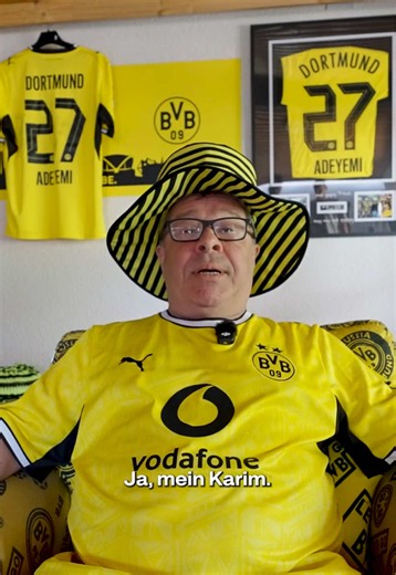 Eine Nachricht von Gerd an Karim. 🥲💌 | Karim Adeyemi