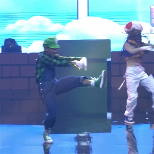 Mama Mia! "Roblox" Dance Crew Perform a SUPER Mario Inspired Rotine on Dominicana's Got Talent! | Kids Got Talent