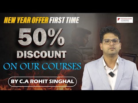 Heavy Discount on our courses on US CMA test series , Notes and Classes