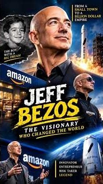 Jeff Bezos: The Man Who Built Amazon 🚀 #shortsvideo