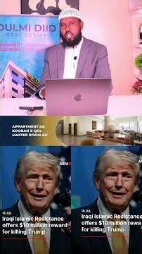 TRUMP OO MADAXA LA DULDHIGAY $10 MILLION.