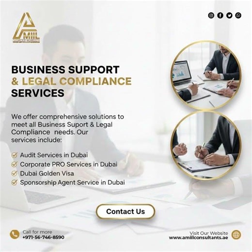 Business Support and Legal Compliances