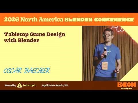 Tabletop Game Design along with Blender - Oscar Baechler