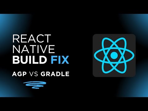 React Native Android Build Fix | AGP vs Gradle Wrapper Version Mismatch