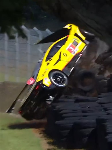 A look back at the massive crash for the No. 3 Corvette on lap 1 at VIR. Alexander Sims has been treated and released from the care center.
