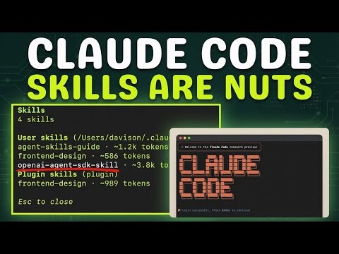 Mastering Claude Code Skills (This Changes EVERYTHING)