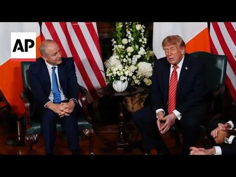 Trump touches a nerve while in Ireland by saying reunification would be 'fantastic'