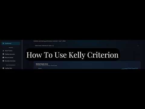 DASHBOARD: Kelly Criterion Calculator
