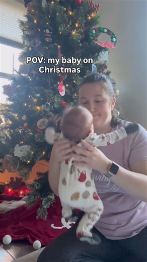 Courtney Miller on Instagram: "Baby B says “Sorry Santa I drank all the milk” 🍼🍪 Merry Christmas and Happy Holidays from The Better Boob Team 💙"