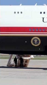Air Force One emergency slide accidentally deployed