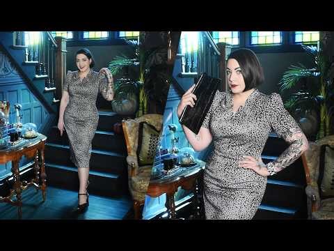 Making a 1950's Inspired Day Dress // Classic Shapes and Simple Sewing