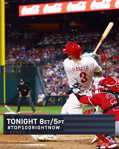 Our #Top100RightNow rolls on tonight as we reveal Players Nos. 40-21 entering 2026! 👀📝 📺 8pm ET on MLB Network | MLB Network
