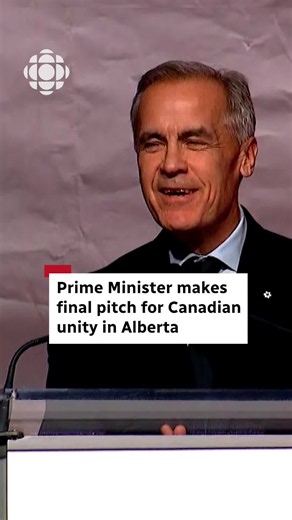 On Monday, the province will hold a historic vote asking Albertans if they want a binding referendum on whether to remain part of Canada. Ahead of time, Prime Minister Mark Carney spent time at a rally in Edmonton urging Albertans to support unity. #alberta #referendum #separation #canada #carney