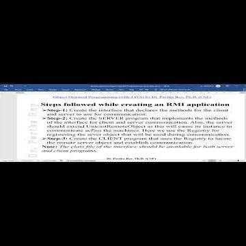 04 24 Applying Rmi Remote Method Invocation In Java Shorts 1 1 5of5
