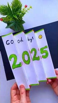 🤗 Welcome 2026 New DIY | Amazing Diy | Easy Craft for kids 😄 #happynewyear #welcome2026 #2025 #2026