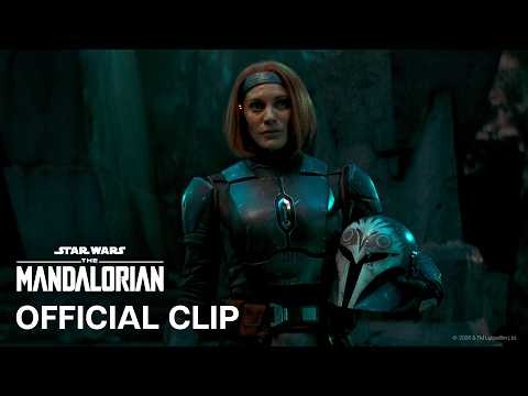 Bo Katan and Din Djarin See the Mythosaur | The Mandalorian | Official Clip